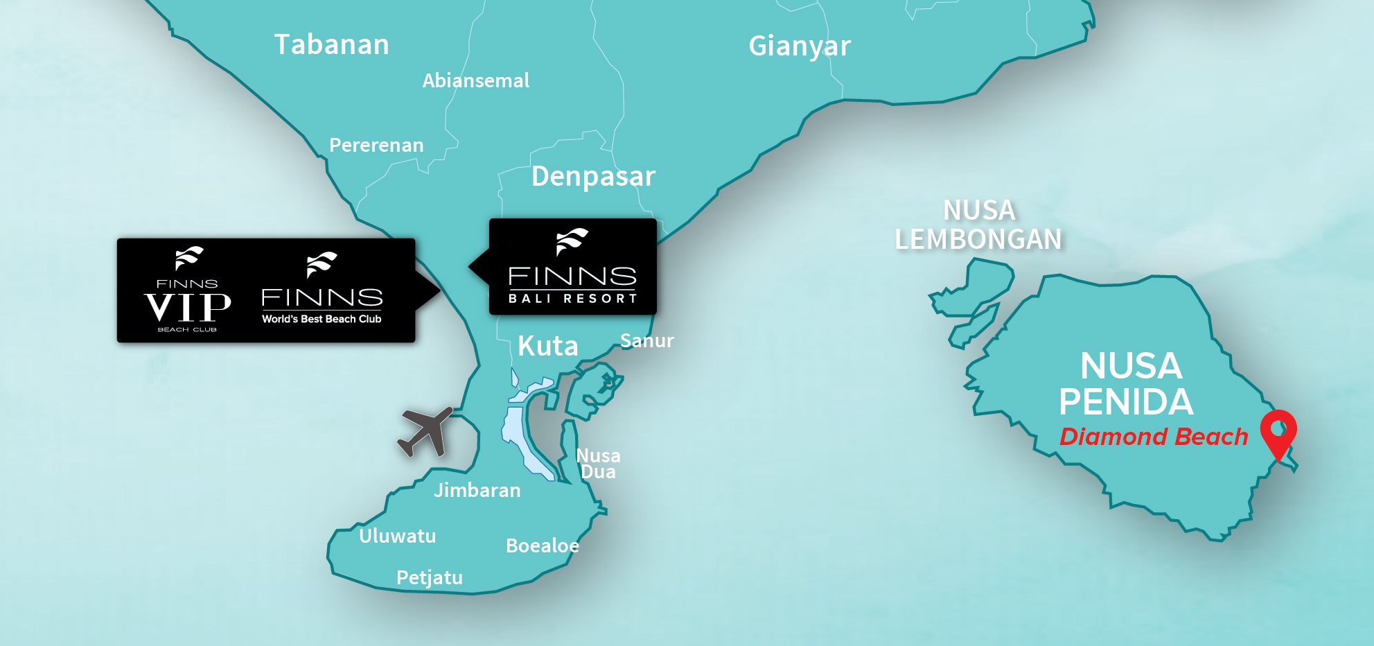 Diamond beach FINNS BALI MAP (1)