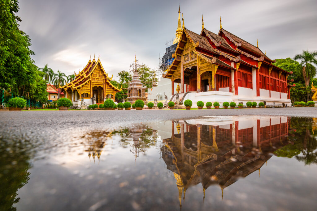 Wat Phra Singh in Chiang Mai, Thailand