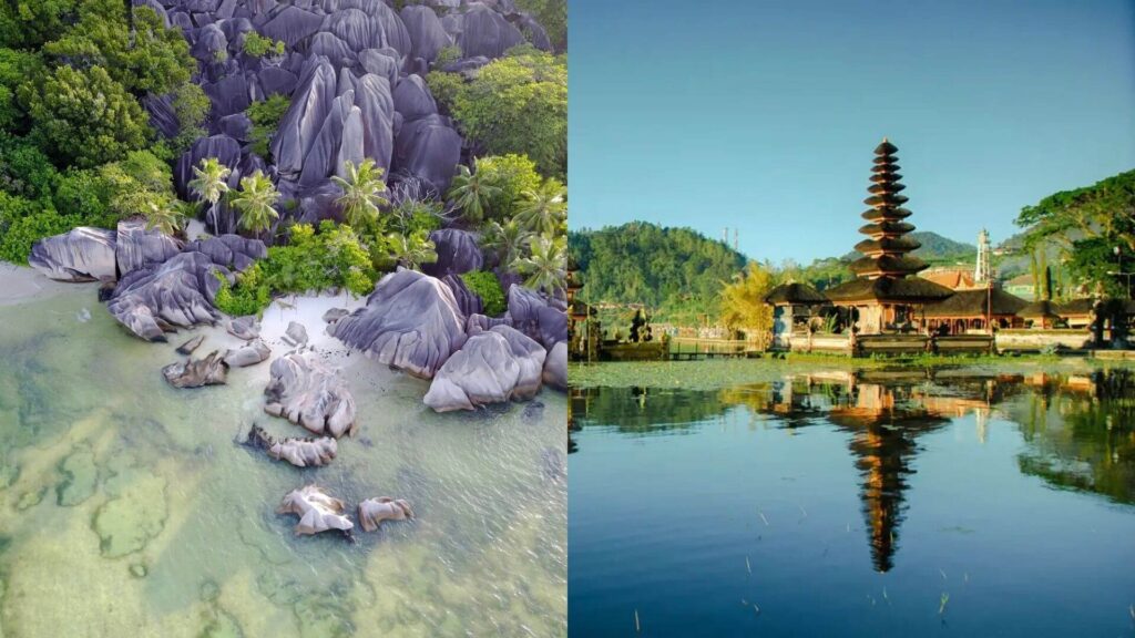 Aesthetic In Bali Vs Aesthetic In Seychelles