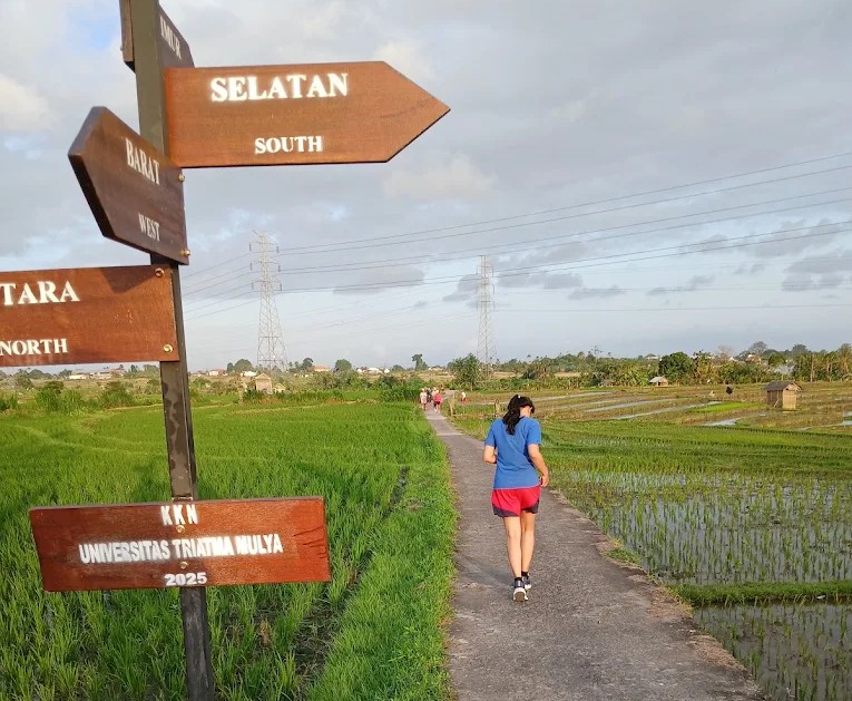 Jogging Track Desa Cepaka, Tabanan