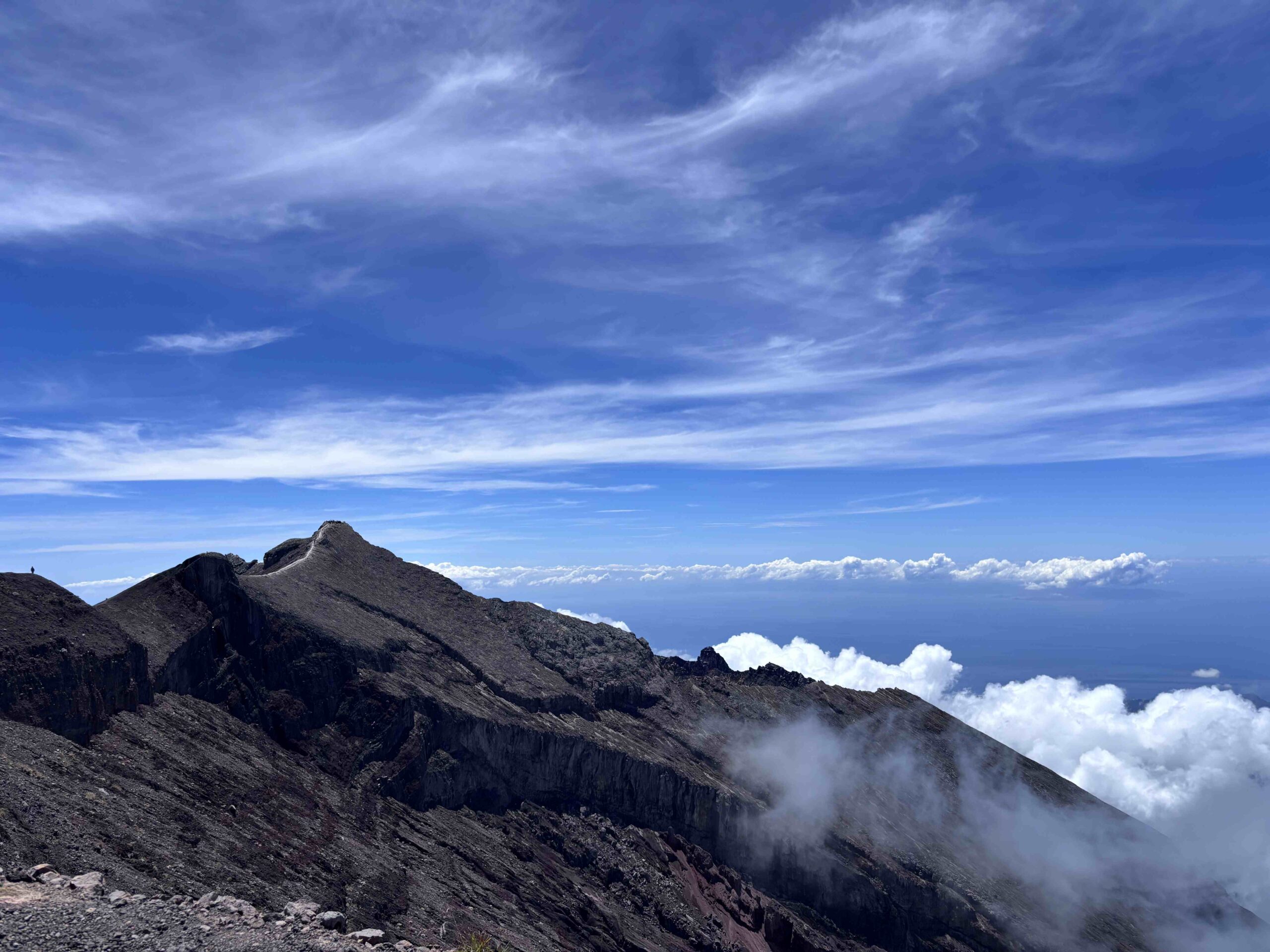 View On The Top Of Agung Mountain 25012008 Mega Erlina Erlina Satriana