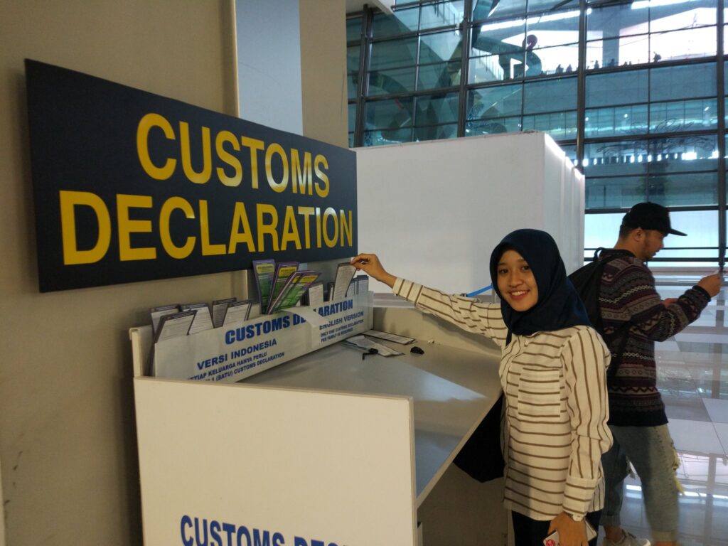 Bali Customs Declaration