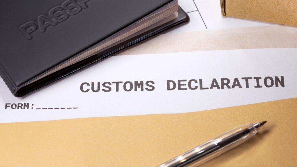 Bali Customs Declaration