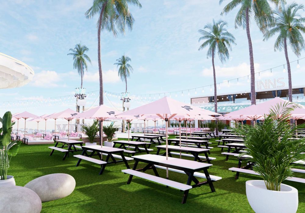 GARDEN PARTY TABLES OUTDOOR