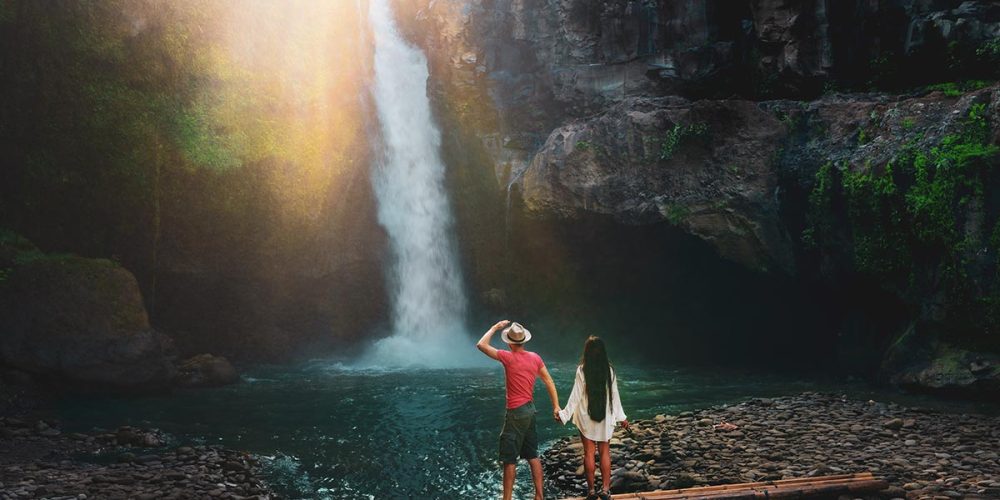 Visit Tegenungan Waterfall