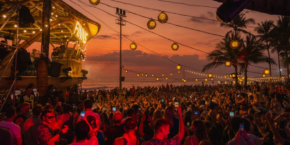 finns beach club canggu nightlife skrillex